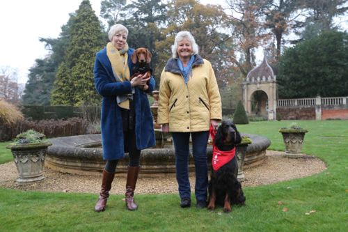 Sue and Sharwood with Emma and Sizzle